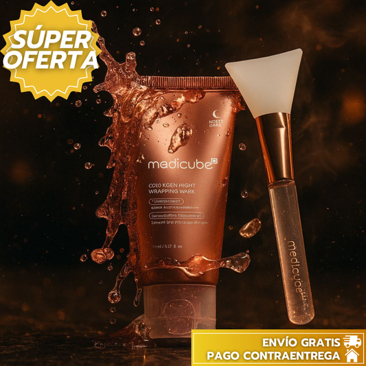 Medicube Mask™:Máscara nocturna de colágeno que hidrata, reafirma y mejora la elasticidad mientras duermes.