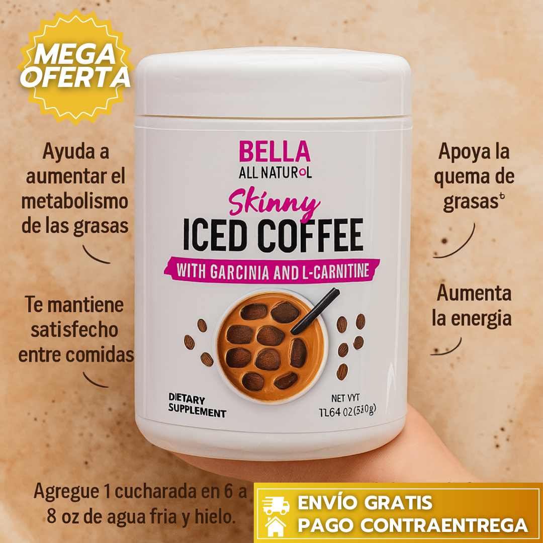 Iced Coffee™: Suplemento en Polvo Sabor Café que Activa la Quema de Grasa y Aumenta tu Energía.