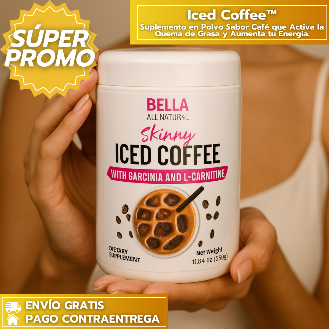 Iced Coffee™: Suplemento en Polvo Sabor Café que Activa la Quema de Grasa y Aumenta tu Energía.