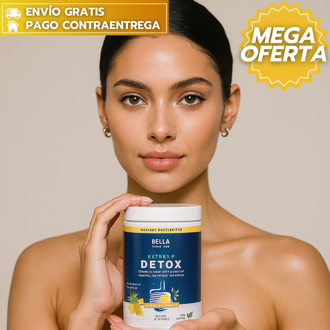 Colon Cleanse™: Polvo Detox que elimina toxinas, limpia el colon y promueve una digestión ligera mientras reduce la hinchazón abdominal.-