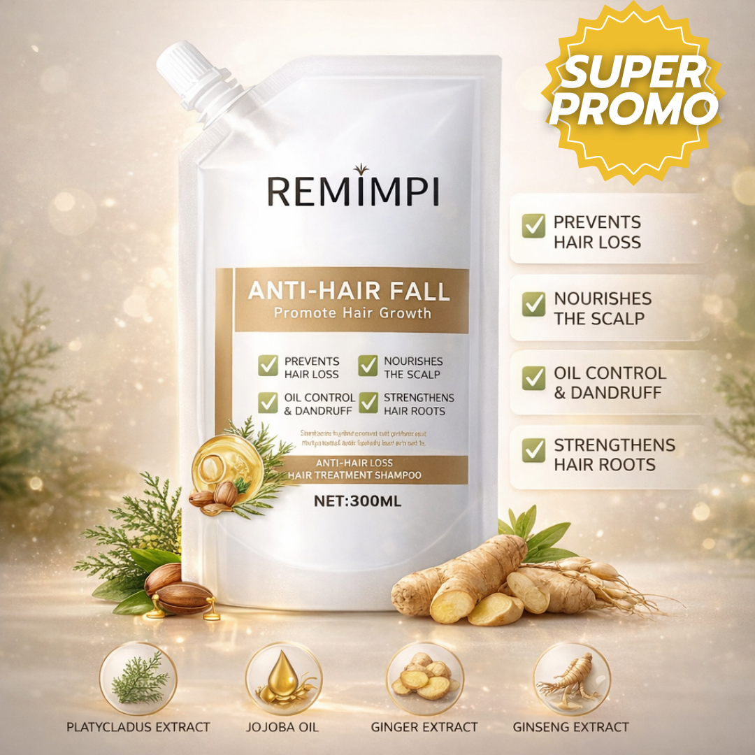 Remimpi Hair™: Champú anticaída que promueve un crecimiento capilar más fuerte, grueso y saludable desde la raíz.